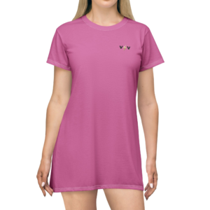 Victor Voltage T-Shirt Dress (AOP)