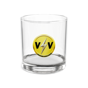 Brand: Victor Voltage™ Logo 10oz Rocks Glass