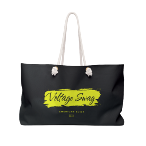 Voltage Swag Canvas Travel Tote