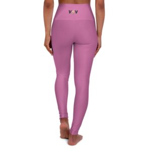 Victor Voltage High Waisted Yoga Leggings (AOP)