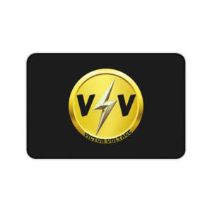 Victor Voltage Desk Mat