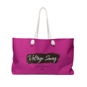 Voltage Swag Canvas Travel Tote