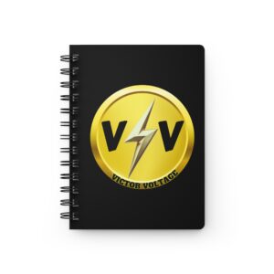 Victor Voltage Spiral Bound Journal