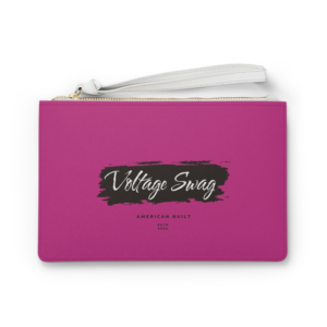 Voltage Swag Clutch Bag