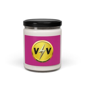 Victor Voltage Scented Soy Candle, 9oz