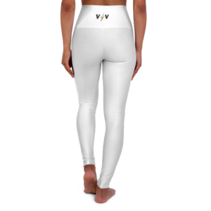 Victor Voltage High Waisted Yoga Leggings (AOP)