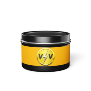 Victor Voltage Tin Candles
