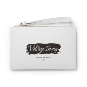 Voltage Swag Clutch Bag