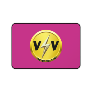 Victor Voltage Desk Mat
