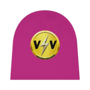 Victor Voltage Baby Beanie (AOP)