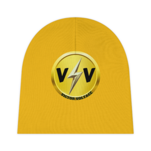 Victor Voltage Baby Beanie (AOP)