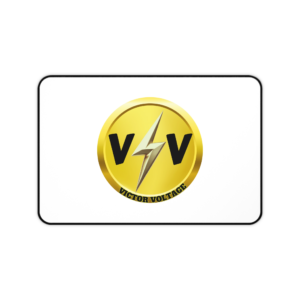 Victor Voltage Desk Mat