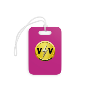 Victor Voltage Luggage Tags