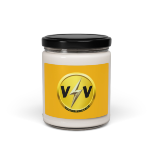 Victor Voltage Scented Soy Candle, 9oz