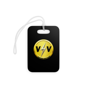 Victor Voltage Luggage Tags