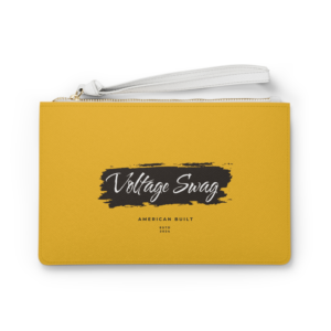 Voltage Swag Clutch Bag