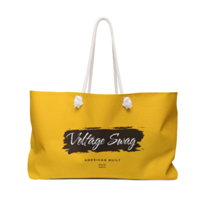 Voltage Swag Canvas Travel Tote